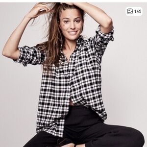 Madewell Boyfriend Flannel Shirt